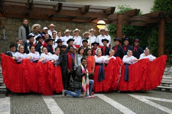 Zahraniční folklorní soubory 2013