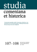 Studia Comeniana et historica č. 107–108