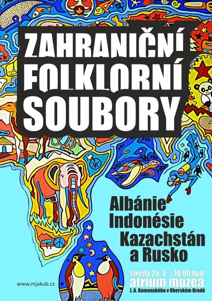 Zahraniční folklorní soubory 2014