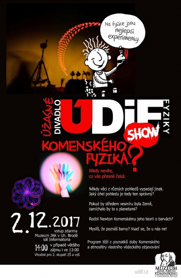 Show ÚDIF – Komenského fyzika